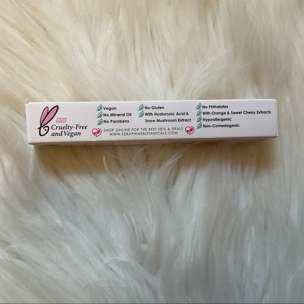 Seraphine Whimsical Wisteria Lip Polish & Cherry + Snow Lip & Cheek Cream New